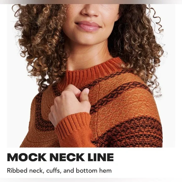 Kuhl Lucia Stone Fair Isle Sweater Dress Size XL - Picture 5 of 16